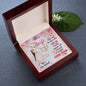 To My Wife Double Heart Necklace