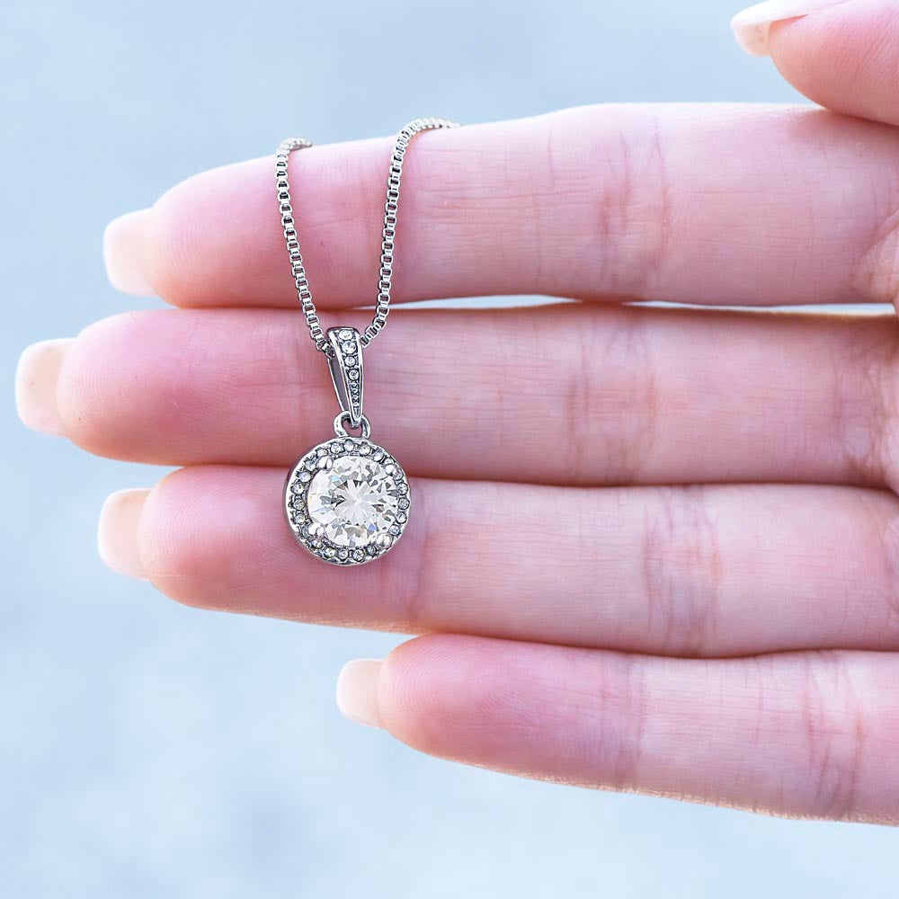 To My Unbiological Sister Eternal Hope Necklace