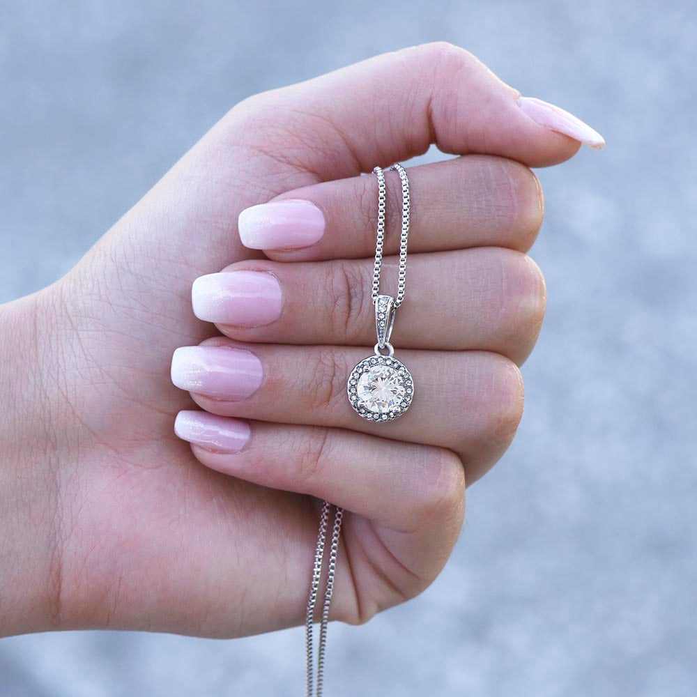 To My Unbiological Sister Eternal Hope Necklace