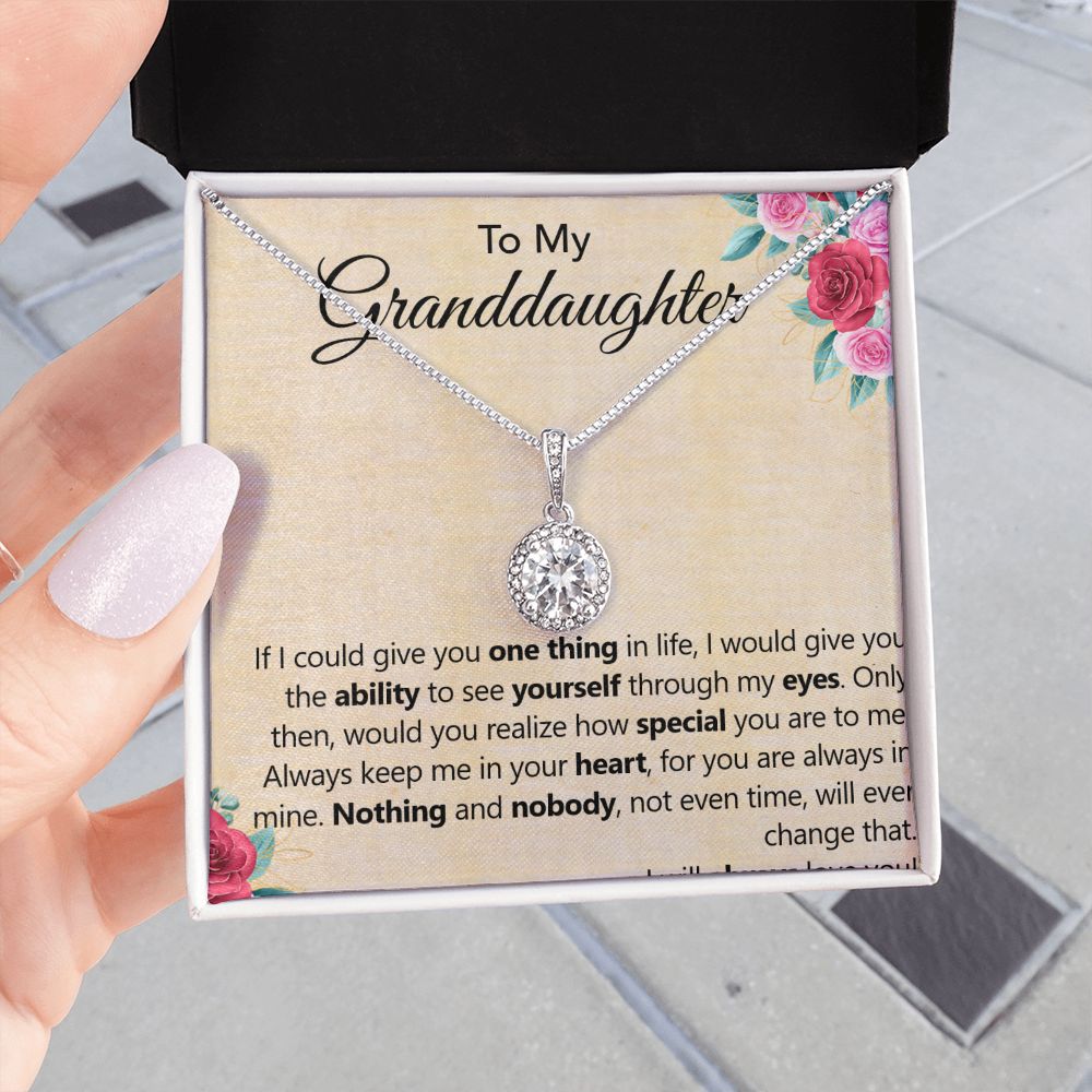 To My Grand Daughter Eternal Hope Necklace