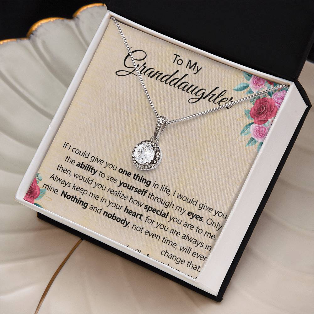 To My Grand Daughter Eternal Hope Necklace