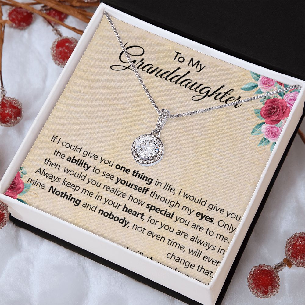 To My Grand Daughter Eternal Hope Necklace