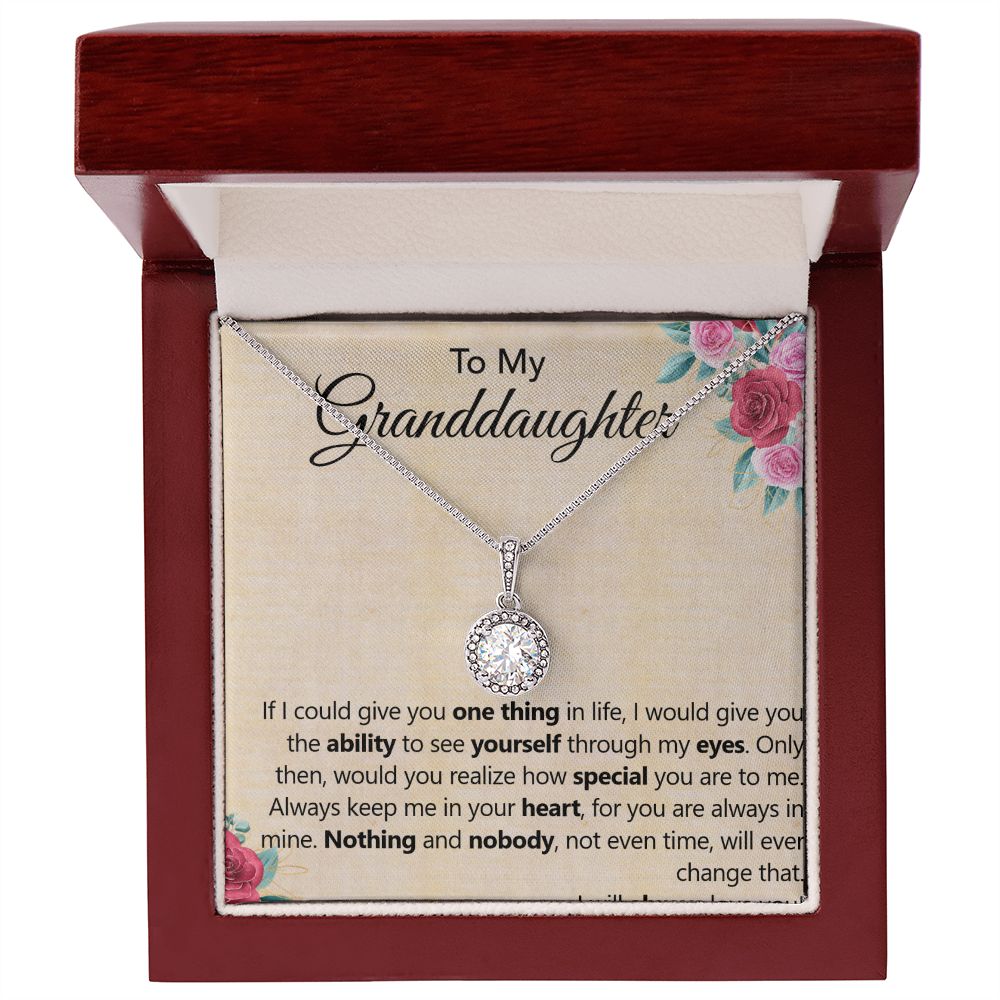 To My Grand Daughter Eternal Hope Necklace