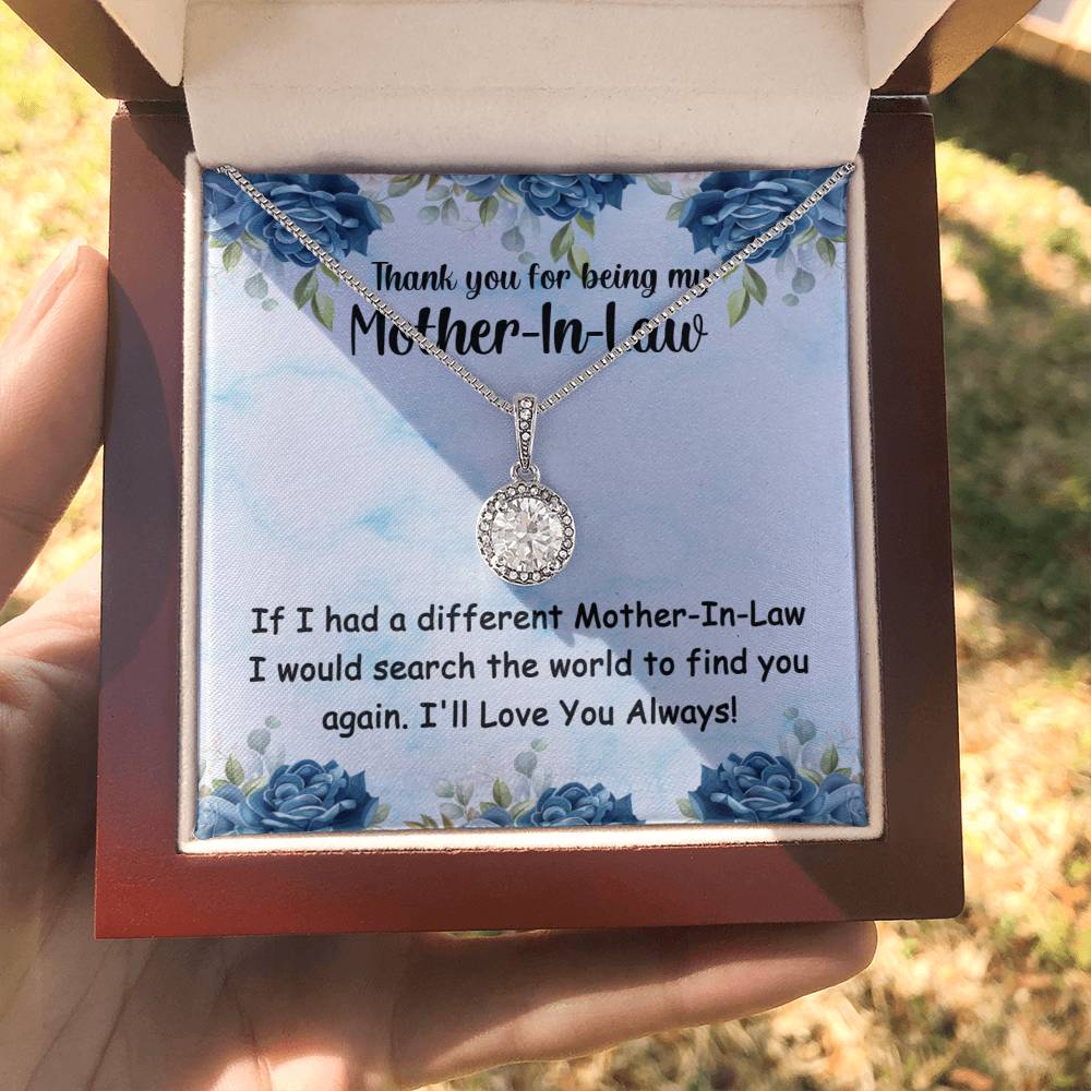 Thank You For Being My Mother In Law Eternal Hope Necklace
