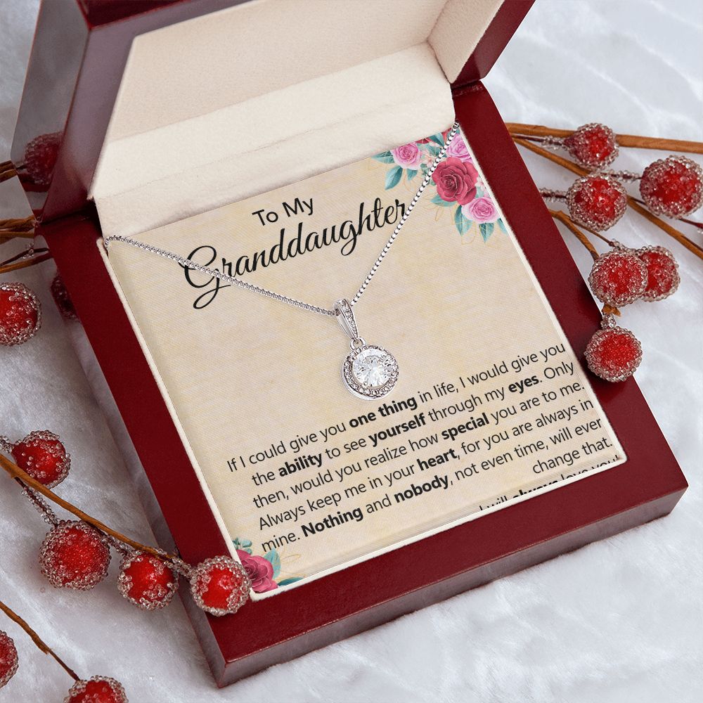 To My Grand Daughter Eternal Hope Necklace