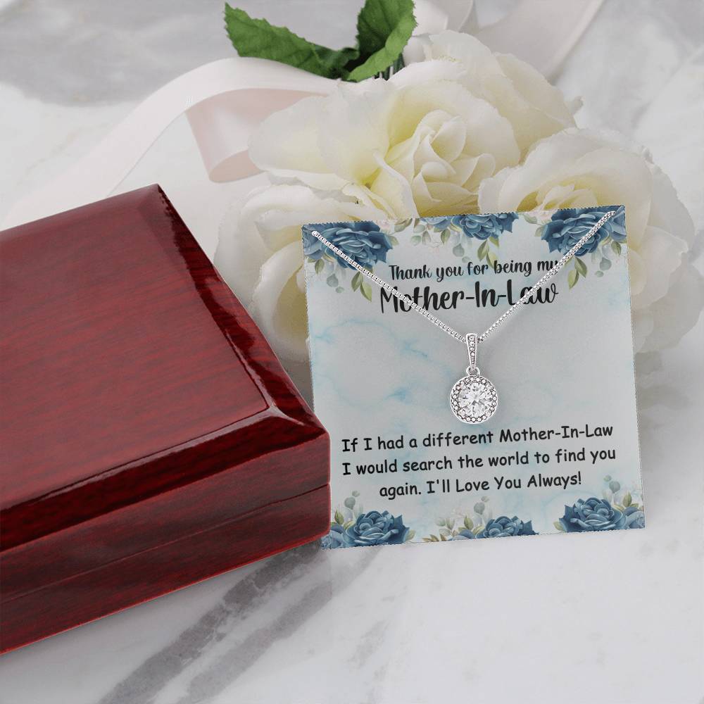 Thank You For Being My Mother In Law Eternal Hope Necklace