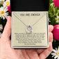 You Are Enough Lucky In Love Necklace