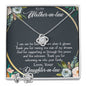 To My Mother In Law Love Knot Earring & Necklace Set