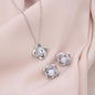 To My Mother In Law Love Knot Earring & Necklace Set