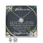 To My Mother In Law Love Knot Earring & Necklace Set
