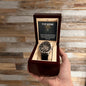 To My Husband Men's Openwork Watch + MC