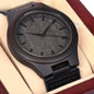 To My Son Wooden Watch + MC (No Engraving)