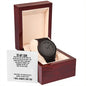 To My Son Wooden Watch + MC (No Engraving)
