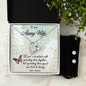 To My Army Wife Forever Love Necklace