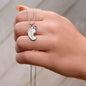Happy Mother's Day Engraved Baby Feet With Birthstones