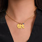 Happy Mother's Day Engraved Baby Feet With Birthstones