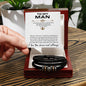 To My Man Love You Forever Bracelet