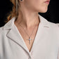 To My Grand Daughter CZ Cross Necklace