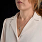 To My Grand Daughter CZ Cross Necklace