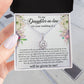 To My Daughter In Law Eternal Hope Necklace