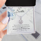 To My Unbiological Sister Eternal Hope Necklace