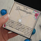 To My Grand Daughter Eternal Hope Necklace