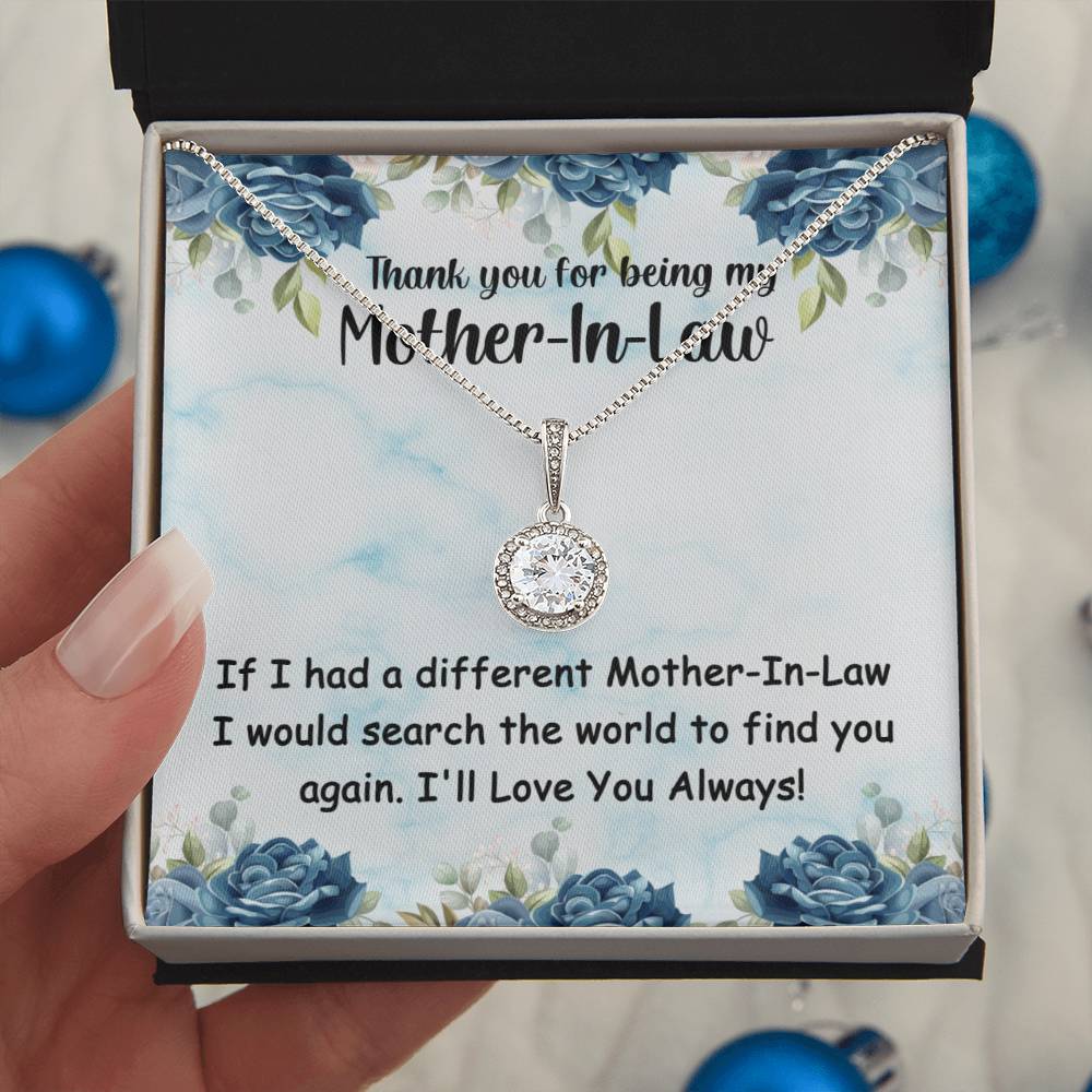Thank You For Being My Mother In Law Eternal Hope Necklace