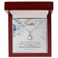 To My Unbiological Sister Eternal Hope Necklace