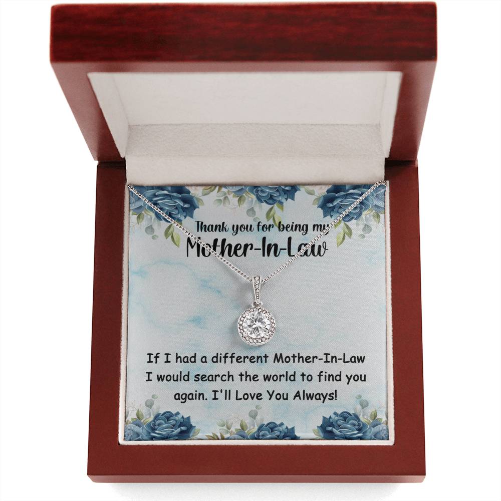 Thank You For Being My Mother In Law Eternal Hope Necklace